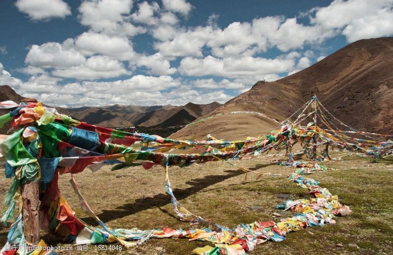 西藏旅行新都桥风光图片