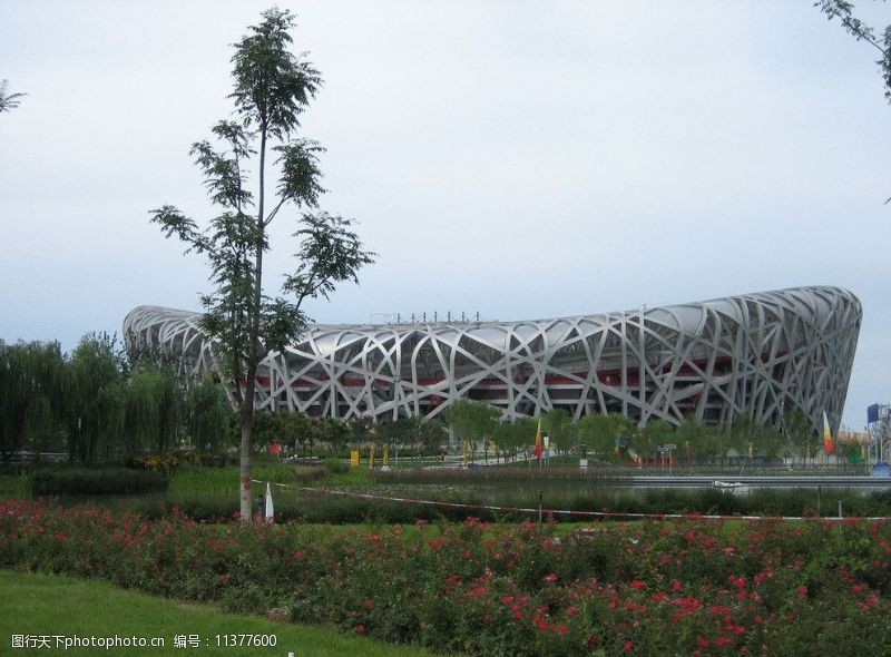 奥运会北京鸟巢图片