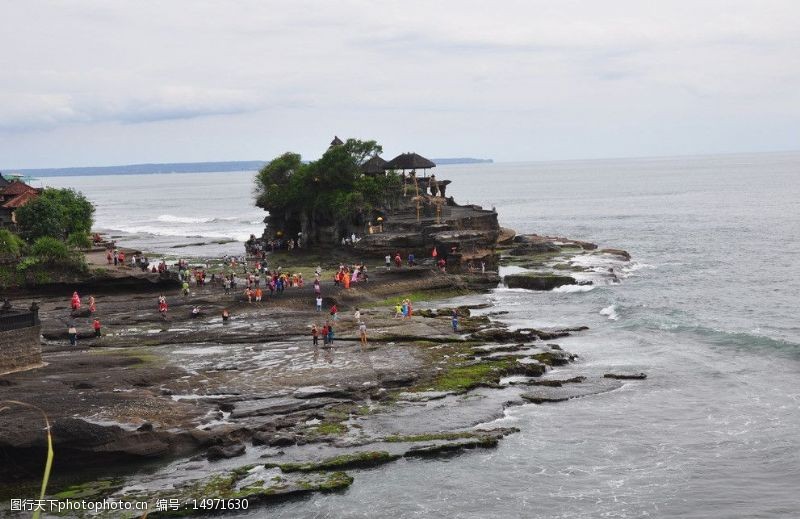 巴厘岛大海神庙图片