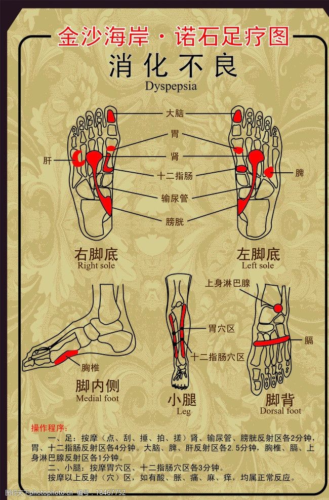 按摩标志足疗图图片