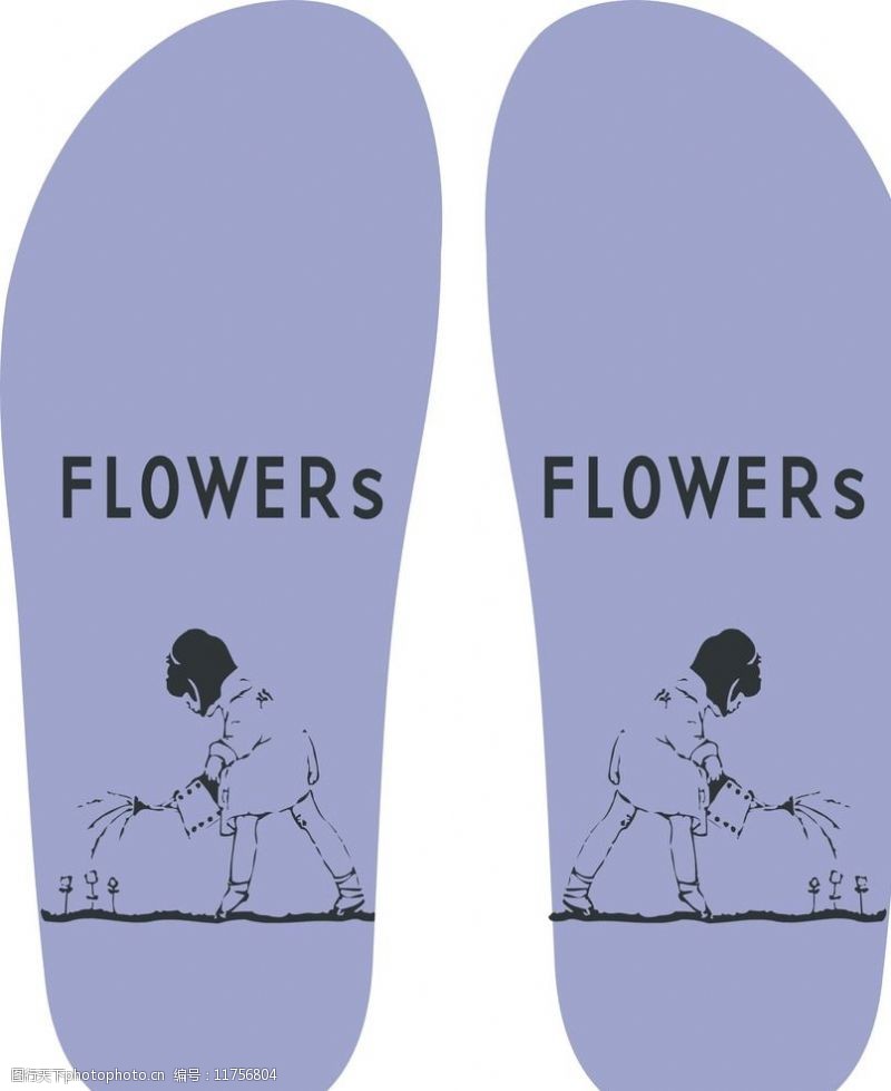 flowersFLOWERS拖鞋图片