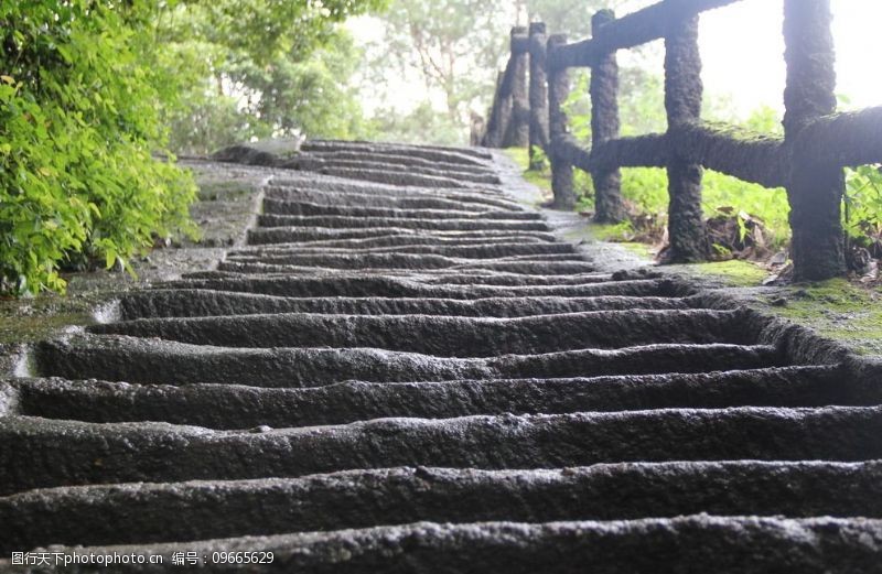 武夷山石阶图片