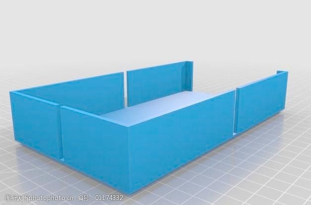 盒型结构可定制的可堆叠盒