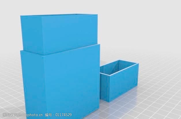 盒型结构烟盒V1
