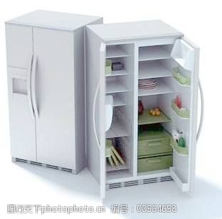 电器模型冰箱3d模型下载冰箱3d模型6