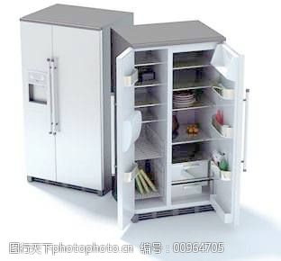 电器模型冰箱3d模型下载冰箱7