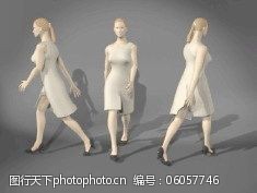 3d模型人物人物女性3d模型设计免费下载女性模型下载37