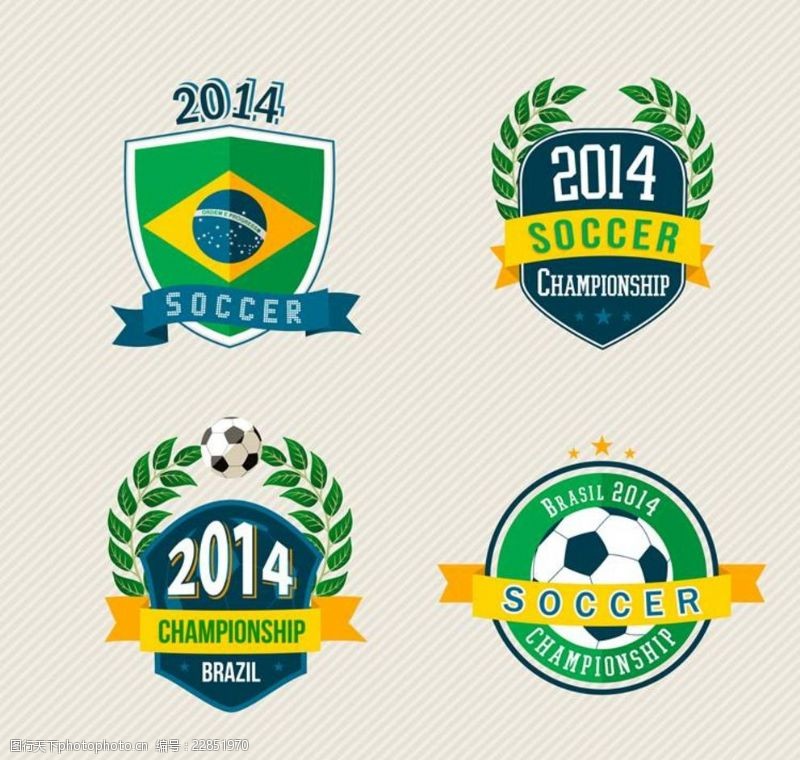 体育项目巴西队徽足球队徽
