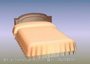 传统家具免费下载欧式床传统家具3D模型4