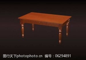 传统家具免费下载欧式桌子传统家具3D模型16
