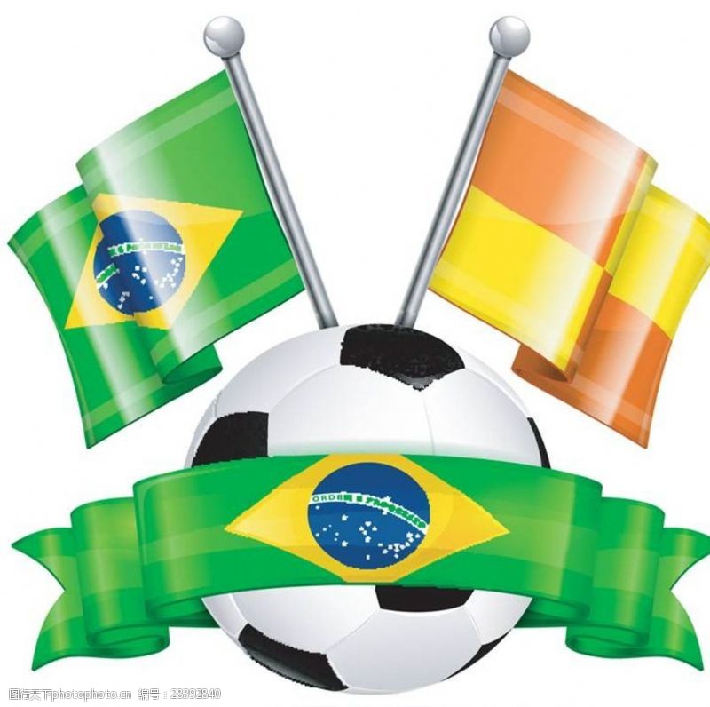 巴西世界杯足球体育设计