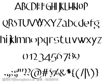 opentype兴奋的字体
