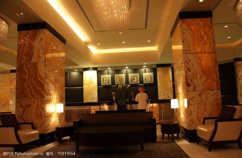 五星级酒店欧式大厅图片
