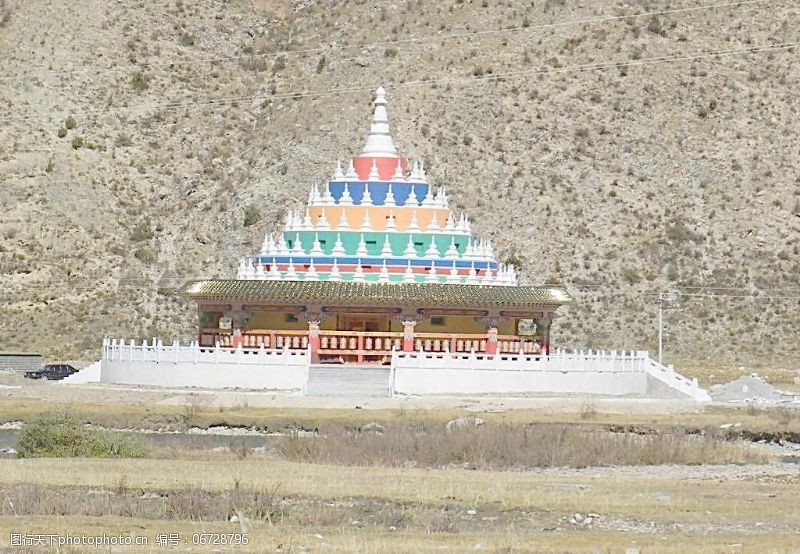 西藏风景免费下载藏族佛塔图片
