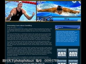 网页代码GT游泳01