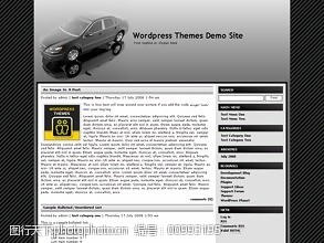 网页代码汽车模板1