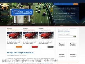 网页代码vehiclesblog