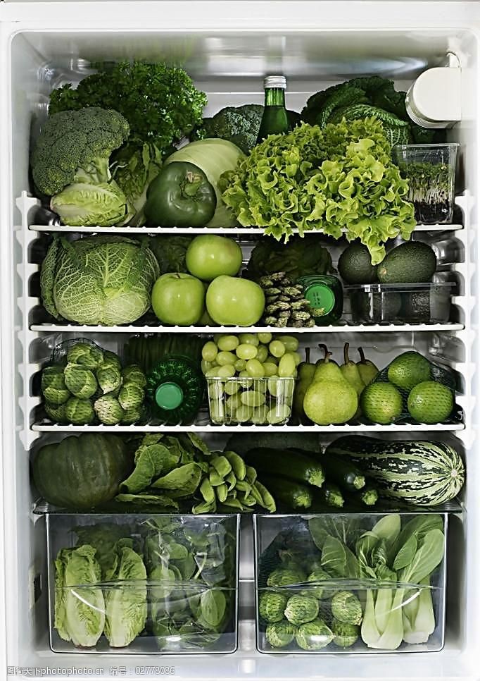 冰箱里的蔬菜水果冰箱里的蔬菜图片