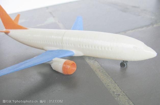 3d打印模型波音737300