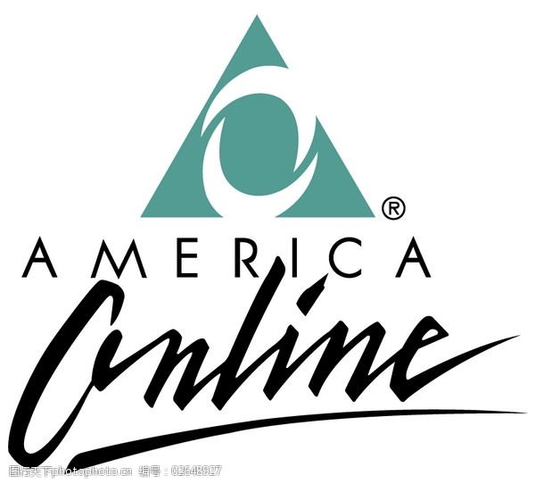 americaAmericaOnlinelogo设计欣赏软件和硬件公司标志AmericaOnline下载标志设计欣赏