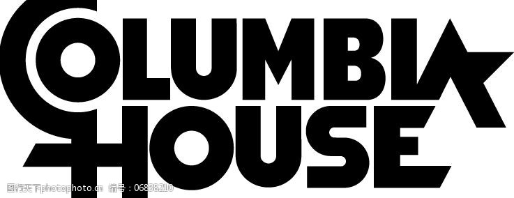 columbiaColumbiahouselogo设计欣赏哥伦比亚房子标志设计欣赏