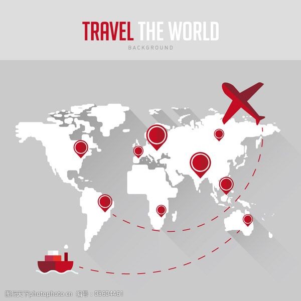 环球旅行免费下载环球旅行地图背景