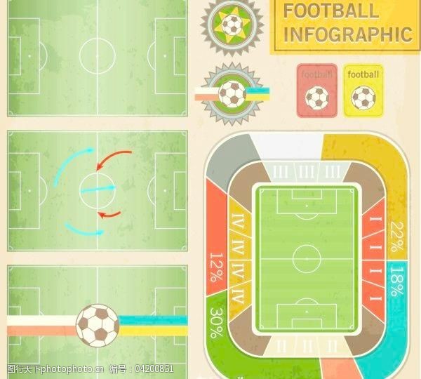 竞技体育素材下载世界足球的免费信息图形矢量