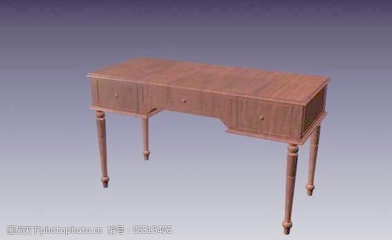 传统家具免费下载传统家具2桌子3D模型e004