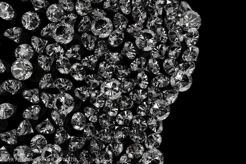 天然水晶钻石图片