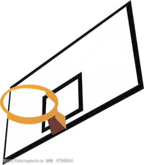 球类运动篮球框的剪辑艺术