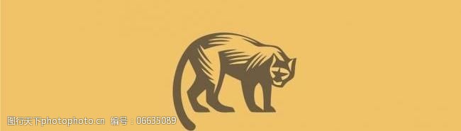 卡通商业插图猫科logo图片