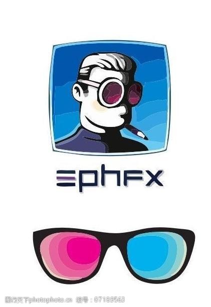 方形标签眼镜logo图片