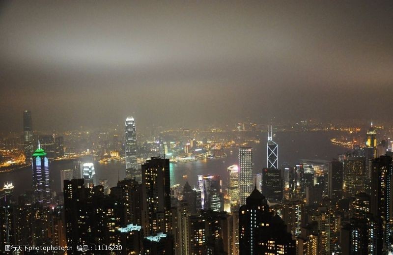青岛东方影都香港夜景图片
