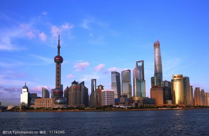 上海都市风景图片