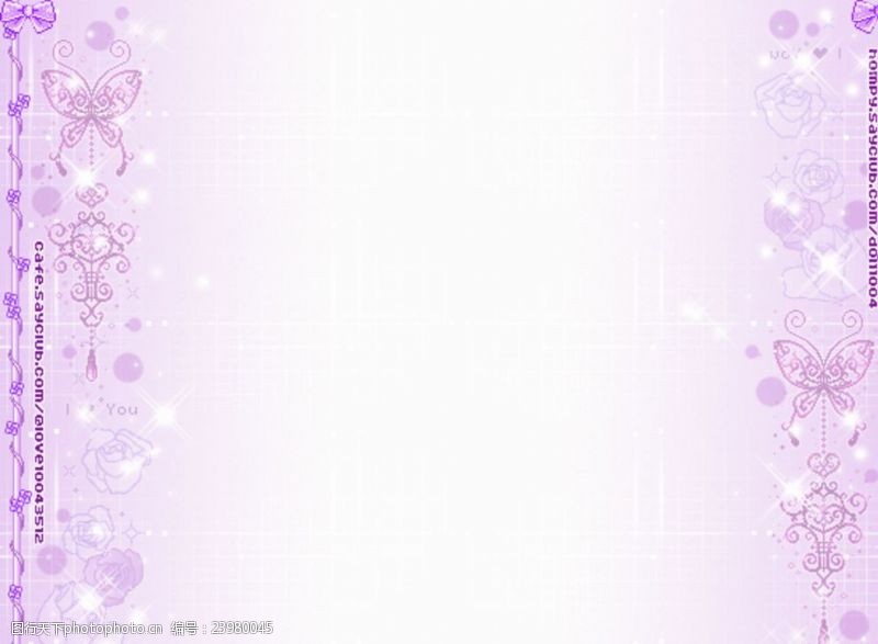 淡紫色花边图片免费下载 淡紫色花边素材 淡紫色花边模板 图行天下素材网