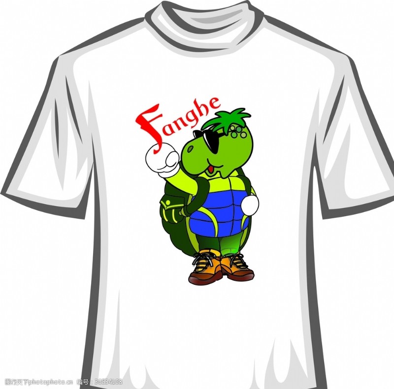 忍者神龟卡通T恤
